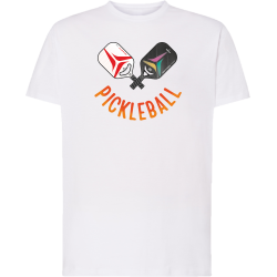 Camiseta de algodón palas pickleball